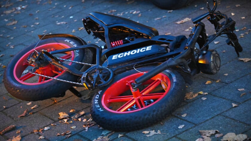 Fatbike in Goes van straat gehaald