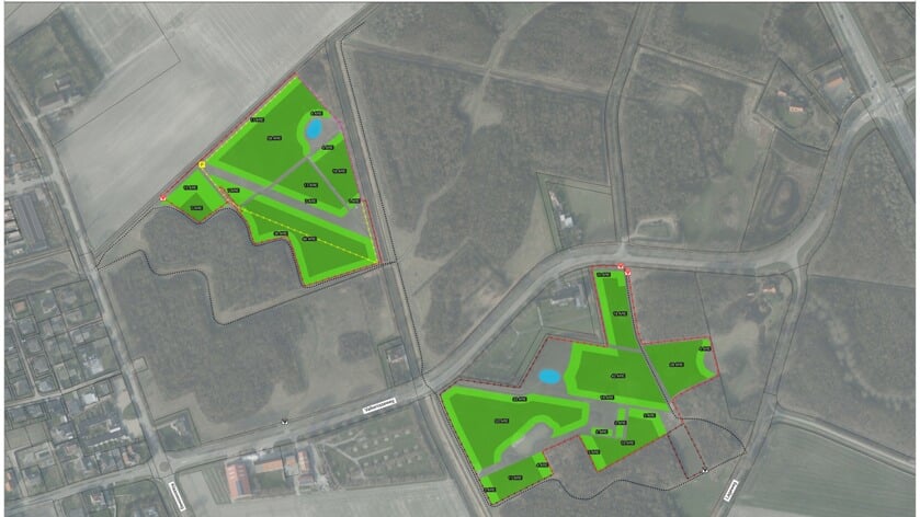 Nieuwe bosaanplant bij Biggekerke in 2024