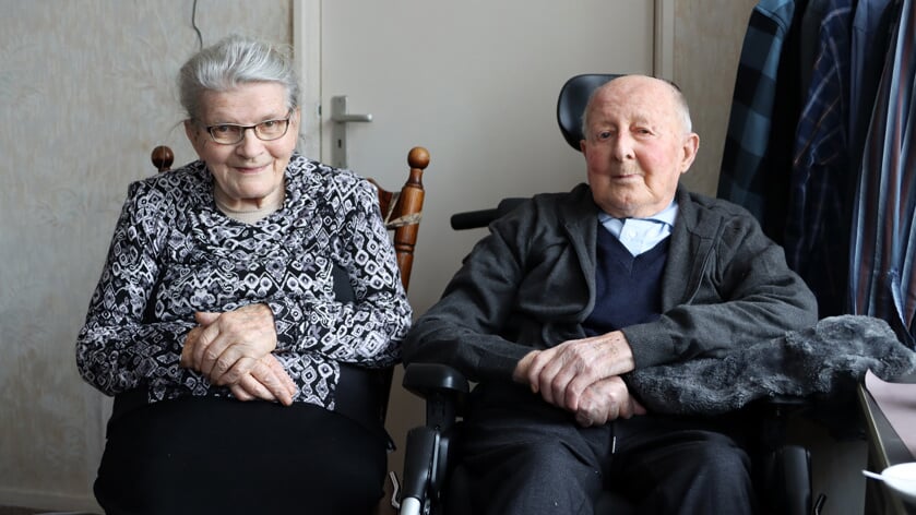 Echtpaar De Kok-Louws viert 65-jarig huwelijksfeest