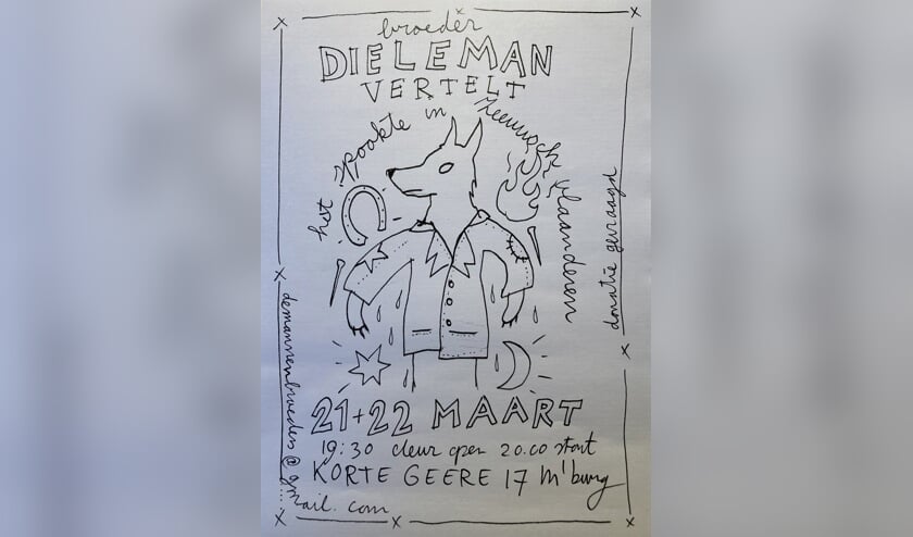 Broeder Dieleman vertelt Zeeuws-Vlaamse volksverhalen in Middelburg