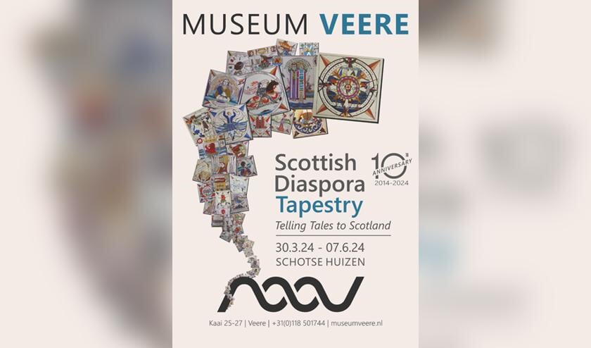 Nieuwe tentoonstelling in Veere: Scottish Diaspora Tapestry