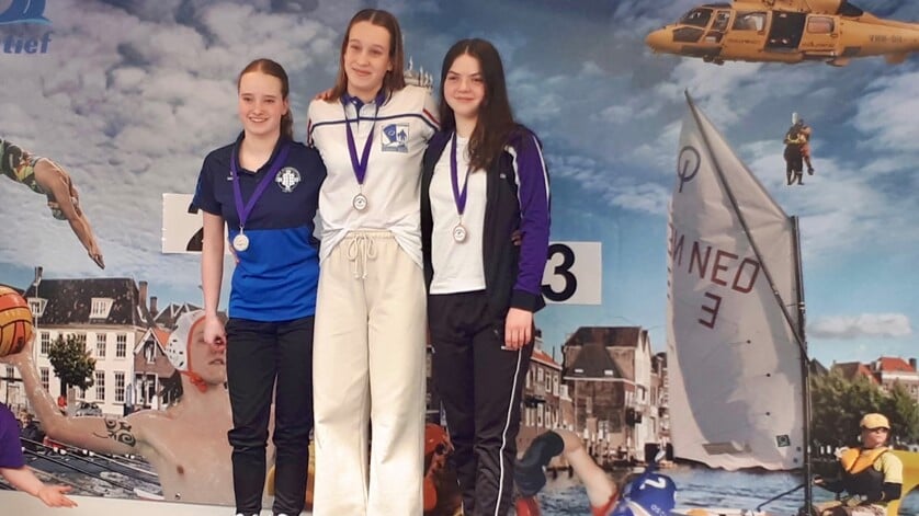 Goud en zilver voor Flo Stenvert