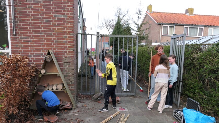 Basisschool Palmenhof in Sint Laurens gaat voor groener en duurzamer tijdens NLdoet