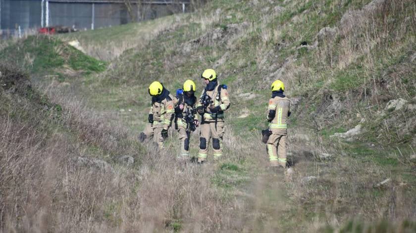 Brandweer Oost-Souburg blust buitenbrand: Emmertje water bleek genoeg