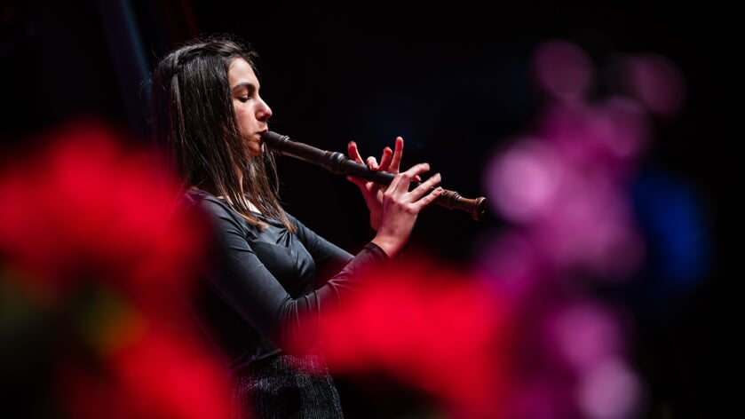 Vlissingse fluitiste wint derde prijs op Prinses Christina Concours