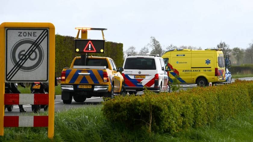 Een persoon naar het ziekenhuis na ongeluk op de Drieweg (N665)