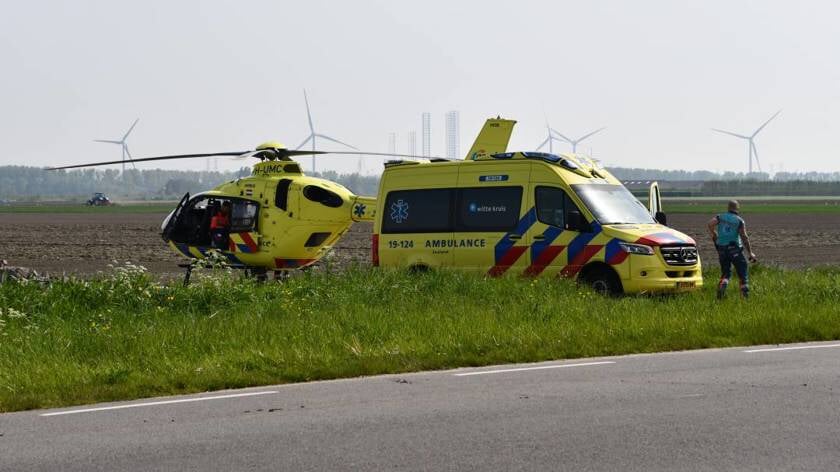 Traumahelikopter ingezet bij melding Arnemuiden