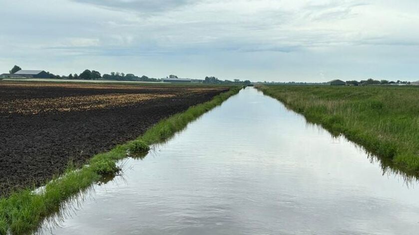 Waterschap zet noodpomp in vanwege wateroverlast in polder Poortvliet