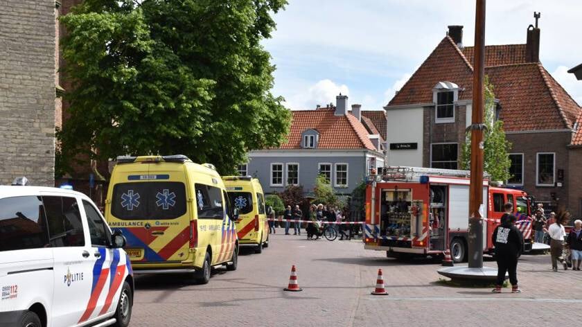 Melding reanimatie Abdijtoren Middelburg