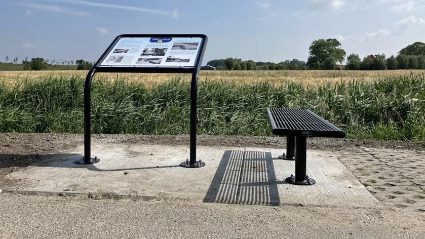 Drie nieuwe verpoosplekken in Kleverskerke