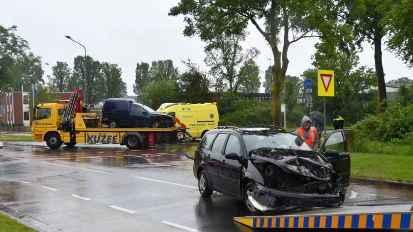 Gewonden bij botsing auto's in Middelburg