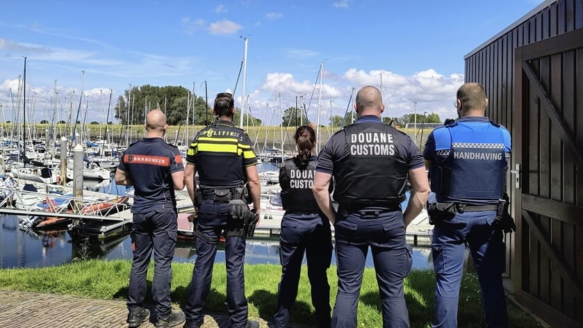 Grote controle in jachthaven Wemeldinge