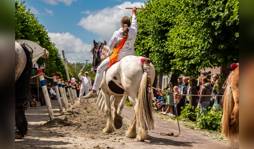 Wedstrijd ringrijden in Wemeldinge