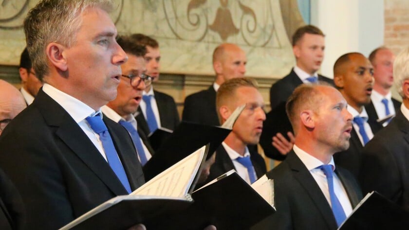 Interkerkelijk Mannenkoor Tholen houdt twee concerten in de Grote Kerk