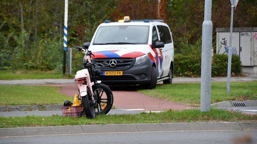 Fatbiker gewond bij aanrijding met auto President Rooseveltlaan