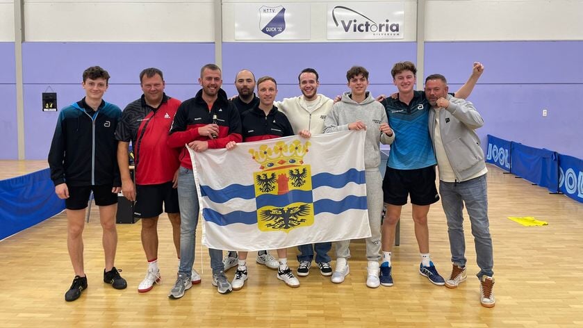 Tafeltennissers Arnemuiden verliezen nipt van jonkies