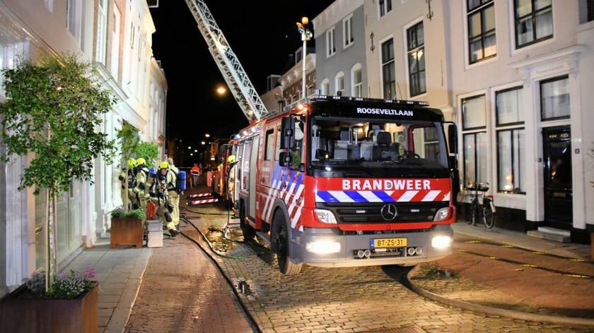 Brand aan de Kromme Weele mogelijk aangestoken met vuurwerk