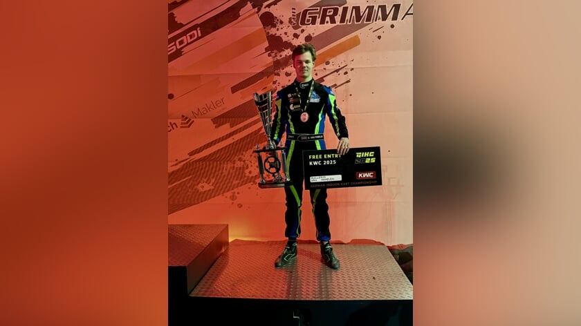 Guillermo van Pamelen 3e bij Duits Kampioenschap
