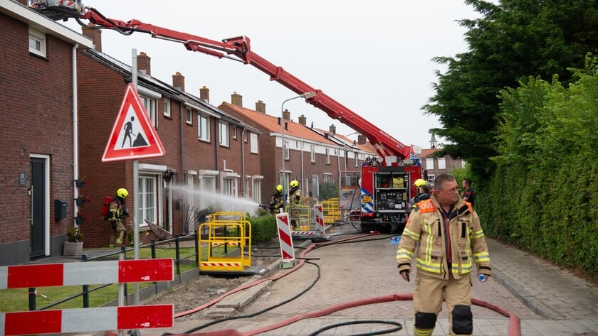 Brandweer komt in actie bij woningbrand in Sint-Philipsland