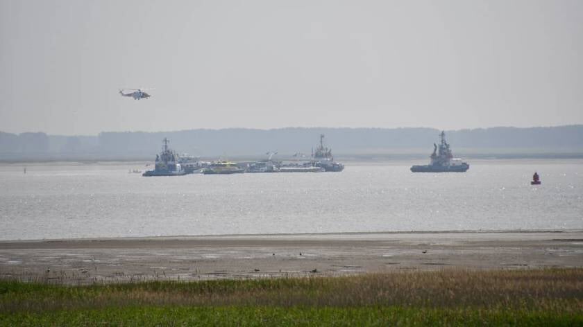 Aanvaring tussen twee schepen op de Westerschelde bij Rilland: Zeker één gewonde