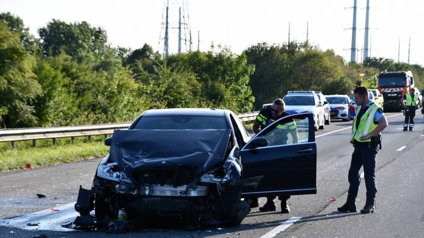 Drie gewonden bij ongeval op A58 bij Rilland