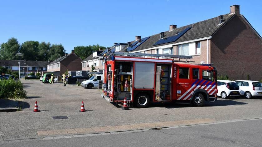 Gaslekkage bij woning Westerzicht Vlissingen