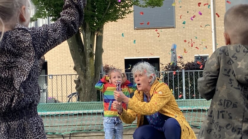 Ook vierdaagse groep 1 en 2 op basisschool De Wilgenhof