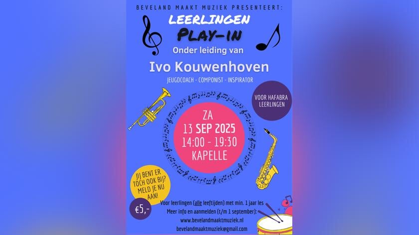 Play-InBeveland Maakt Muziek