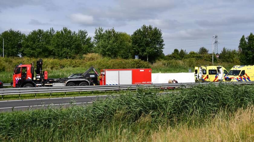 Slachtoffer (61) van verkeersongeval op N57 bij Middelburg overleden