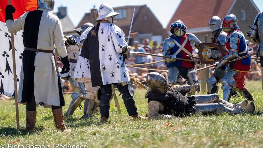 Historisch spektakel laat middeleeuwen herleven in Oudelande