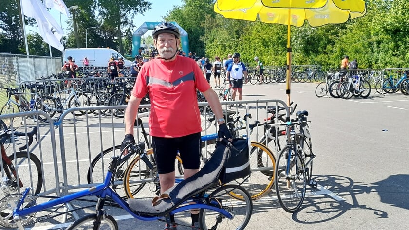 Pim Kraan (77) fietst 80 kilometer bij Ride: ‘Wil graag iets terugdoen’