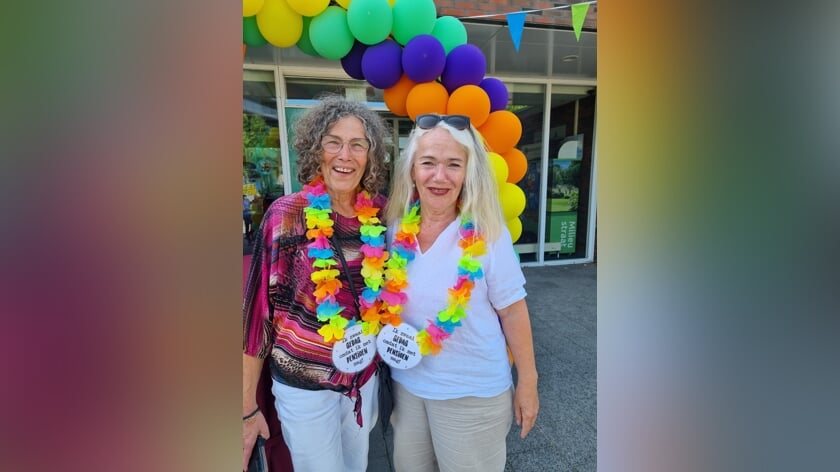 Juf Magda en juf Ineke met pensioen bij Cypressenhof