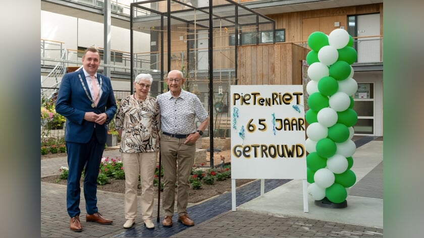 Piet en Riet 65 jaar getrouwd!