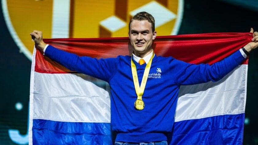 John Eggebeen (21) wint goud op EK beroepen