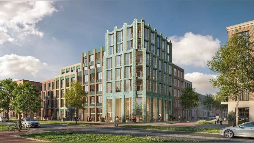 Nieuw bouwproject Scheldekwartier: 47 appartementen in De Touwdraaier