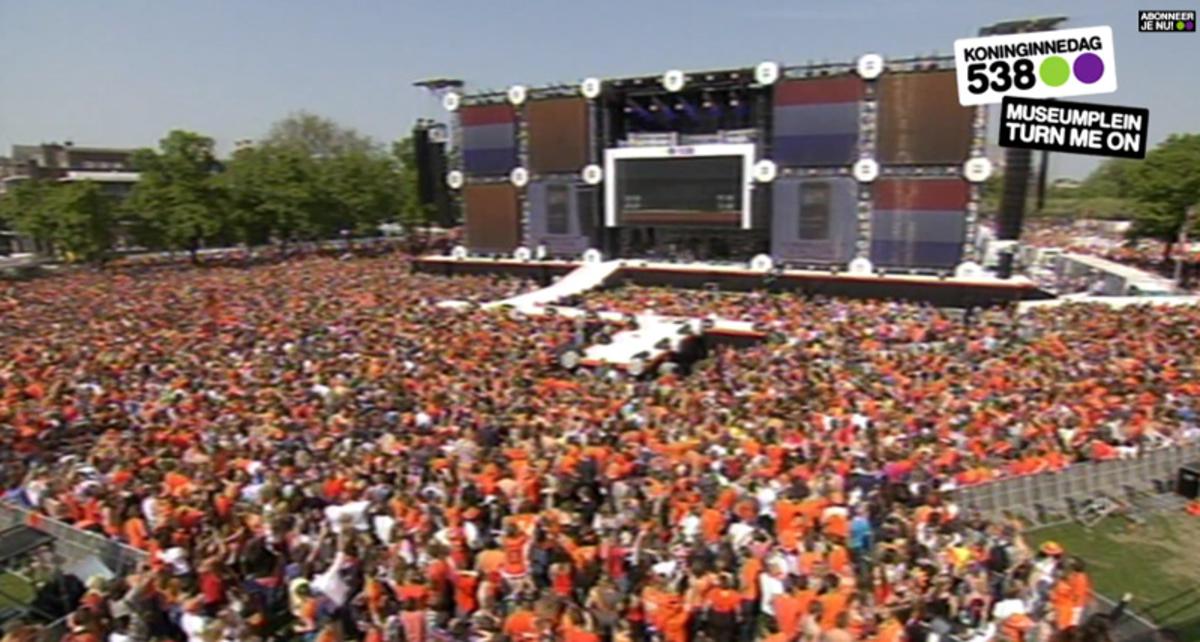 538 Koninginnedag in Amsterdam.