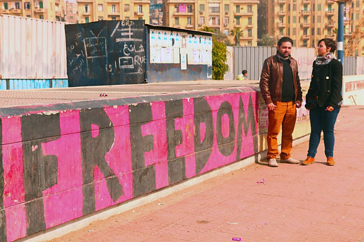 Een beeld uit een can de korte films over vrijheid, die vertoond worden tijdens het nieuwe festival About Freedom. foto About Freedom
