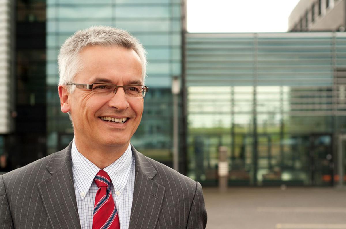 Bestuursvoorzitter Arjan Kastelein van ROC West-Brabant. foto ROC West-Brabant