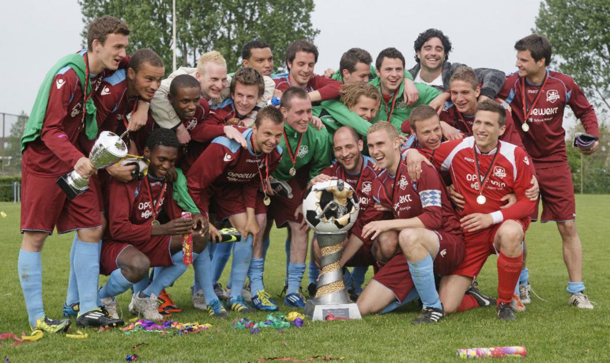 Baronie na de winst van de eerste editie van de Battle of Breda. foto Jos Thomassen