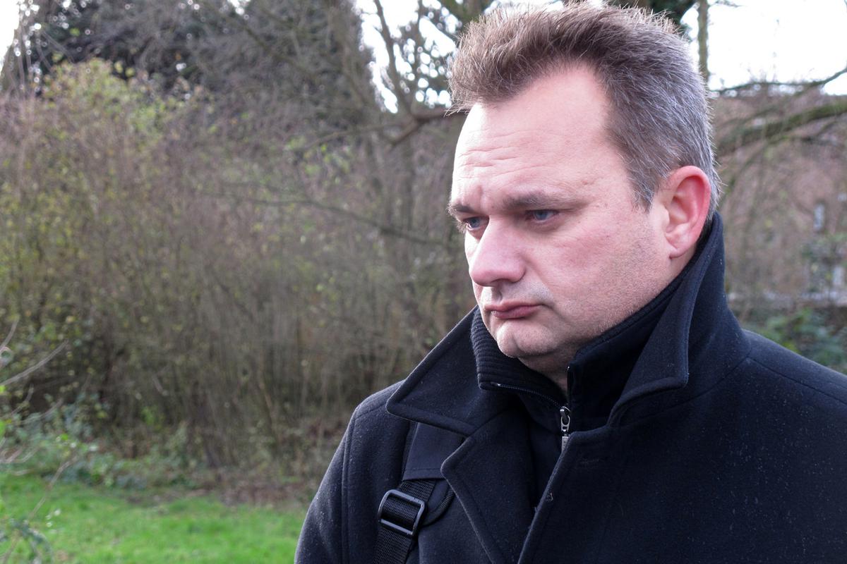 Bernie van den Berg in het Zaartpark.
