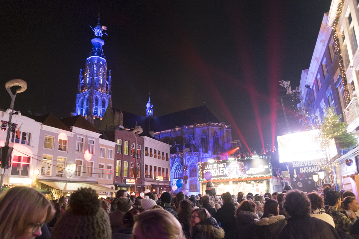 Breda staat deze week in het teken van Serious Request en Winterland Breda.