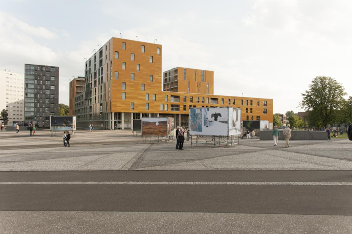 BredaPhoto. Opvallend als in de andere jaren zijn de foto's in het ChasséPark. foto Guido van der Kroef