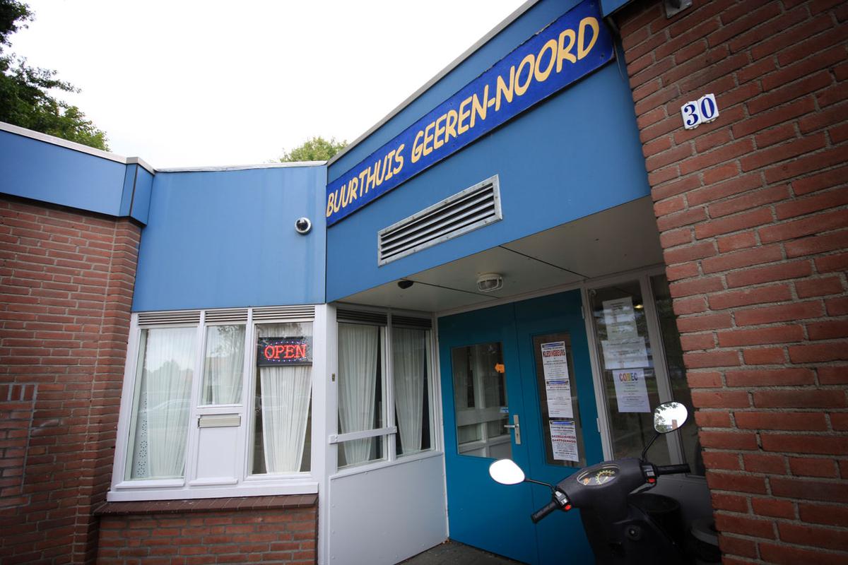 Buurthuis Geeren-Noord. foto Erik Eggens