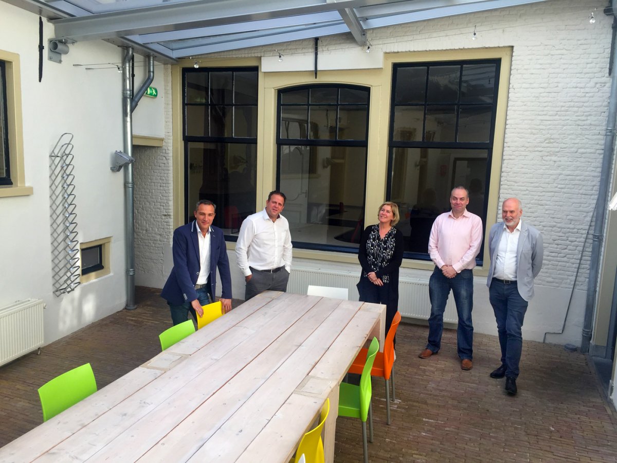 Sander ten Hagen, Jeroen van Lier, Annemie Jans. Wou de Jong en Eric Visser.
