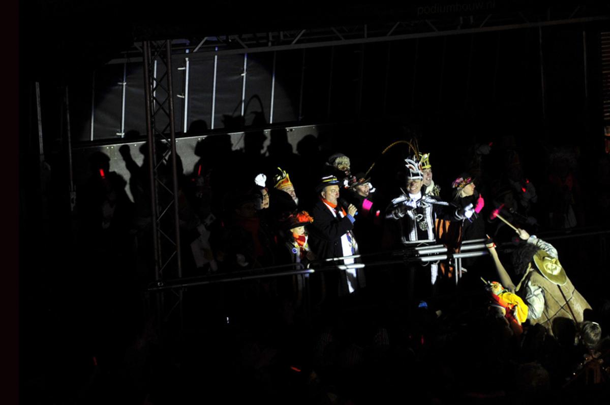 Afscheid van Kiske en Mieske, carnaval zit er weer op. foto Janet Olde Wolbers