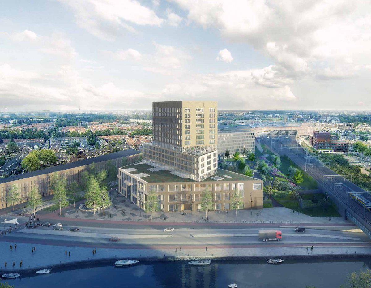 Gerechtsgebouw Stationslaan-Belcrumweg.
