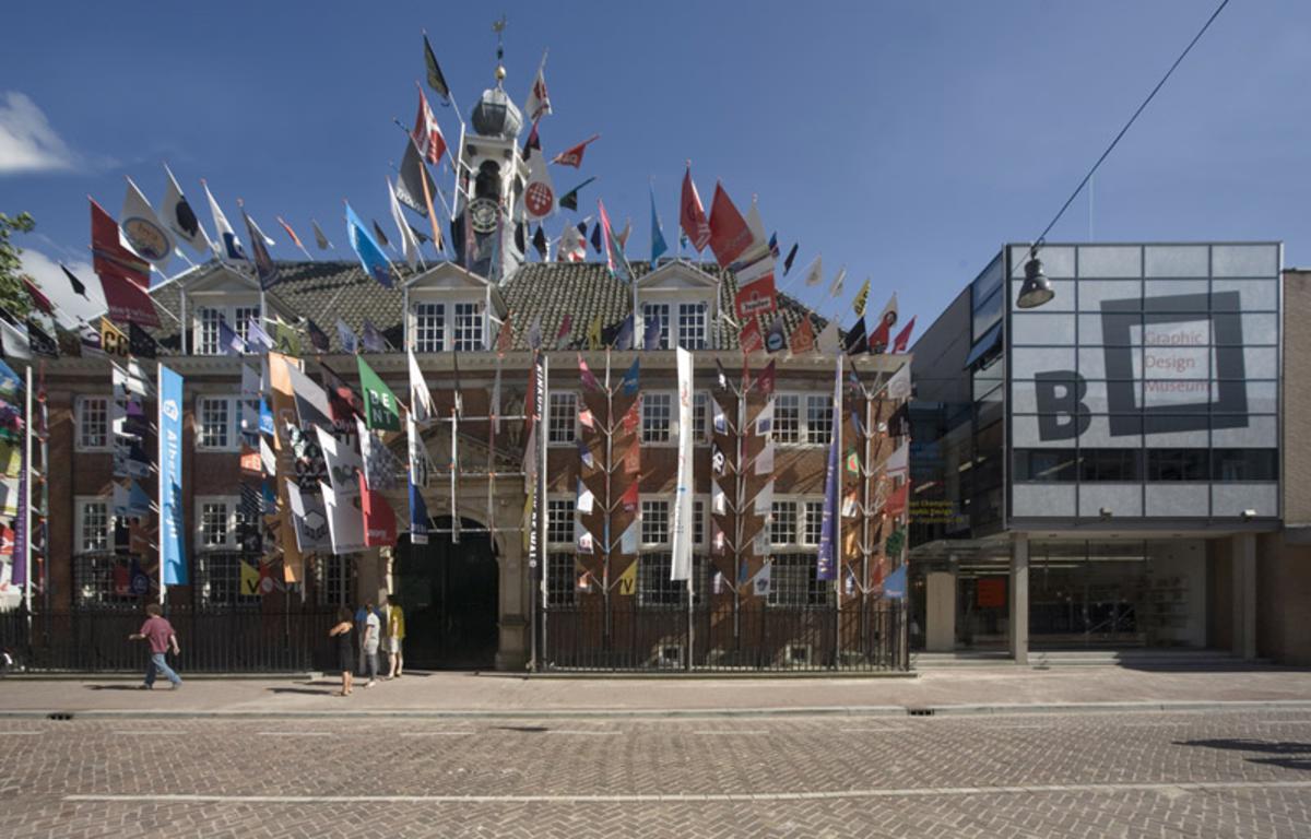 Het Graphic Design Museum in Breda, kort na de opening. foto Peter Cuypers