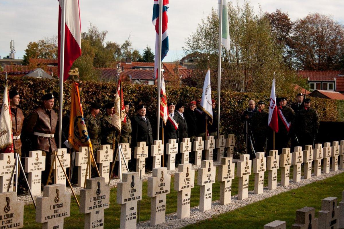 De herdenking van de bevrijding van Breda door de Polen. foto Odyllia Dolne