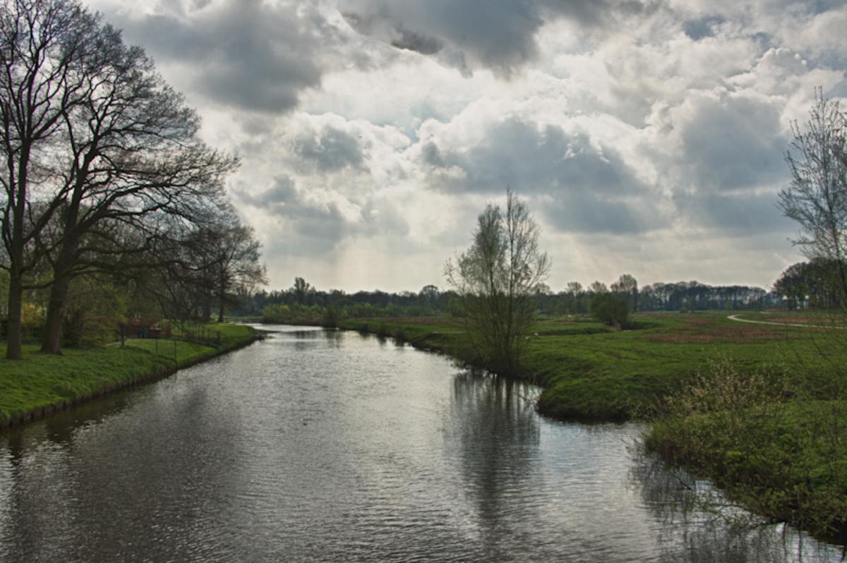 Maandag 4 april in het Markdal.