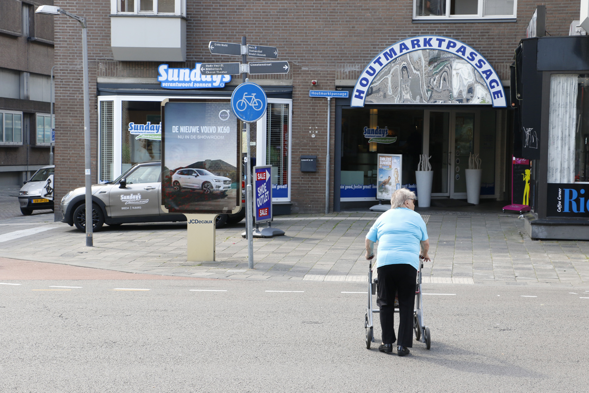 De Houtmarktpassage, 19 juli 2017.